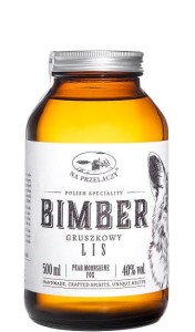 BIMBER NA PRZELACZY GRUSZKOWY LIS 0,5L / 40%