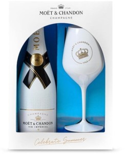 Szampan Moet & Chandon Ice Imperial z kieliszkiem 0,75L / 12%