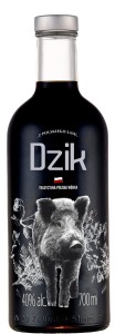 WÓDKA DĘBOWA POLSKA BLACK DZIK 0,7L / 40%