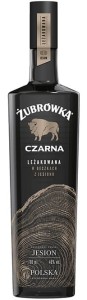WÓDKA ŻUBRÓWKA CZARNA LEŻAKOWANA W BECZKACH Z JESIONU 0,7L / 40%