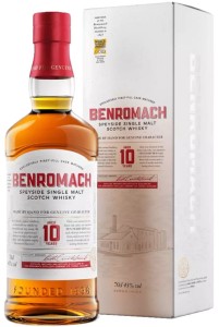 WHISKY BENROMACH 10 YO 0,7L / 43%