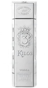 WÓDKA 3 KILOS SILVER 1L / 40%