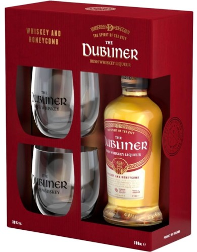 THE DUBLINER WHISKEY LIQUEUR + 2 SZKLANKI