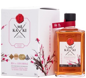 WHISKY KAMIKI SAKURA WOOD 0,5L / 48%