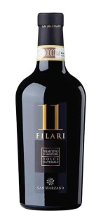 Wino 11 Filari Primitivo di Manduria dolce naturale   0,5L / 18%