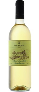 Wino Barkan white semi dry 0,75L / 10,5%