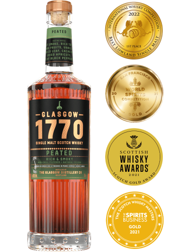 WHISKY GLASGOW 1770 PEATED 0,7L