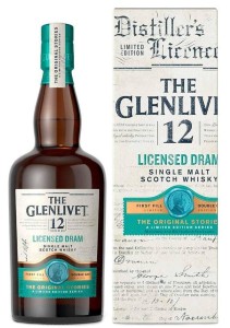 WHISKY THE GLENLIVET 12 YO LICENSED DRAM 0,7L / 48%