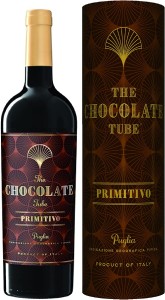 Wino Primitivo chocolate w tubie  0,75L / 14%