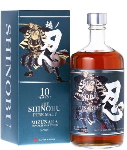 WHISKY SHINOBU 10YO MIZUNARA FINISH PURE MALT 0,7L / 43%