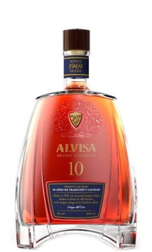 BRANDY ALVISA ECOLOGICO 10YO