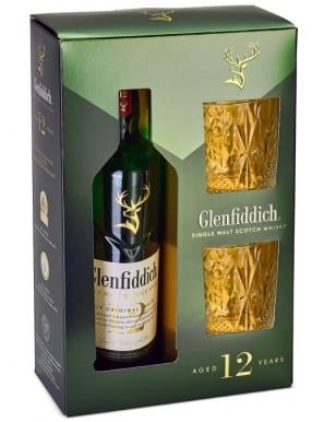 GLENFIDDICH 12 YO + 2 SZKLANKI