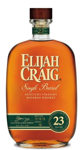 ELIJAH CRAIG 23 YO SINGLE BARREL