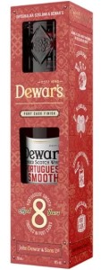 Whisky Dewar's 8 yo Portuguese Smooth ze szklanką 0,7L / 40%