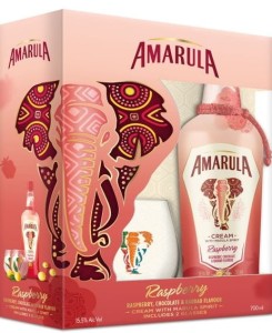 Amarula Raspberry & Chocolate + 2 szklanki 0,7L / 15,5%
