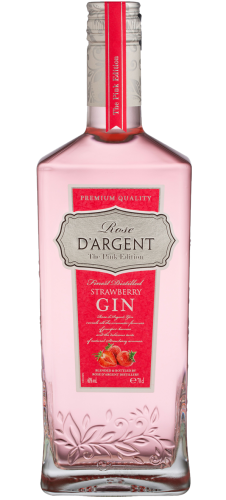 GIN D'ARGENT ROSE STRAWBERRY