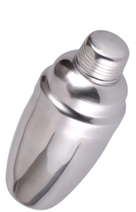 SHAKER COBBLER 3-CZĘŚCIOWY 750 ML SREBRNY