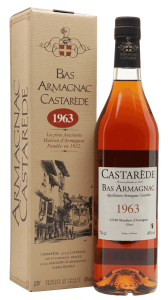 ARMAGNAC CASTAREDE 1963 0,7L / 40%    