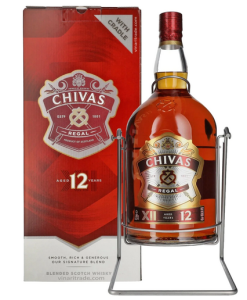 Whisky Chivas Regal 12 yo na kołysce 4,5L / 40%