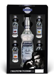 Wódka Stanislav 0,7L + 4 miniaturki 0,05L