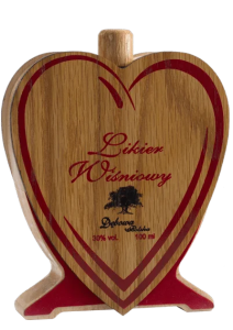 Likier Dębowa Polska Cherry Wiśnia Serce 0,1L / 30%