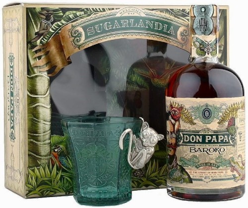 DON PAPA BAROKO ZE SZKLANKĄ