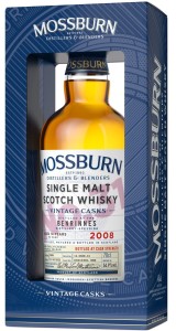 WHISKY MOSSBURN VINTAGE CASK BENRINNES 2008 14YO MOSCATEL FINISH 0,7L / 54,9%