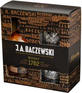 WHISKY J.A. BACZEWSKI ZE SZKLANKAMI 0,7L / 43%