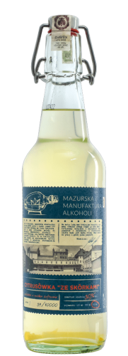 NALEWKA MAZURSKA CYTRUSÓWKA ZE SKÓRKAMI 0,5L
