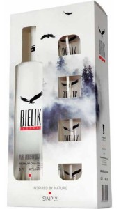 WÓDKA BIELIK + 4 KIELISZKI 0,7L / 40%