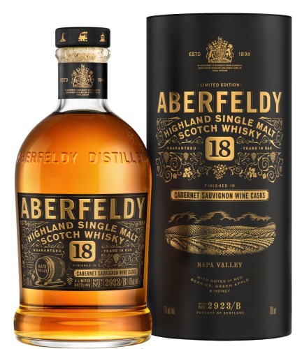 Aberfeldy 18 yo Napa Valley Red Wine Cask