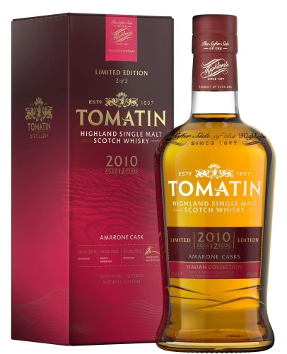 Tomatin Italian Collection Amarone 12 yo 2010
