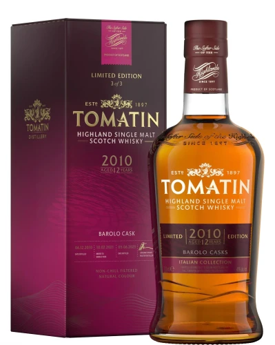 Tomatin Italian Collection Barolo 12 yo 2010