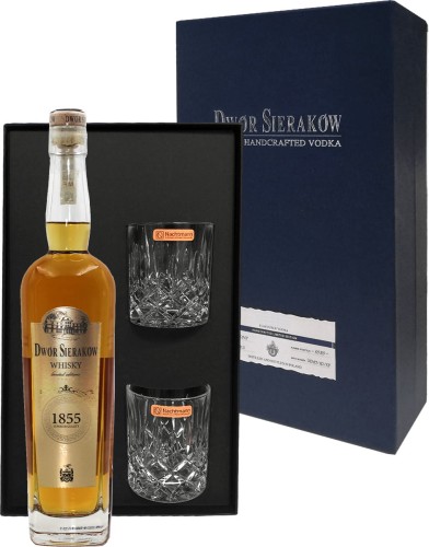 WHISKY DWÓR SIERAKÓW + 2 SZKLANKI 0,7L 42%.jpg