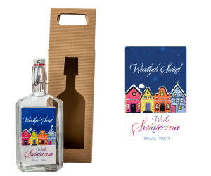 WÓDKA TORUŃSKA ŚWIĄTECZNA 02  W KARTONIKU 0,5L / 40%