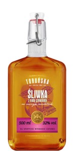 Wódka Toruńska Śliwka z nutą Czekolady 0,5L / 32%