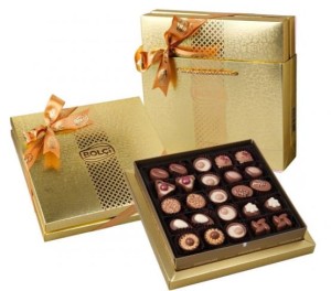 Praliny Bolci Diamond Gold 290g + torebka
