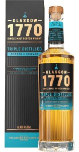 WHISKY GLASGOW 1770 TRIPLE DISTILLED 0,7L / 46%