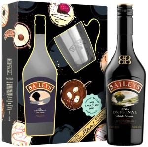 Baileys Original Irish Cream ze szklanką 0,7L / 17% 