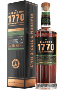 WHISKY GLASGOW 1770 PEATED CASK STRENGTH - BATCH 01 0,7L / 60,8%