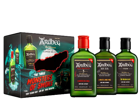 ARDBEG MONSTER OF SMOKE PACK 3x 0,2L