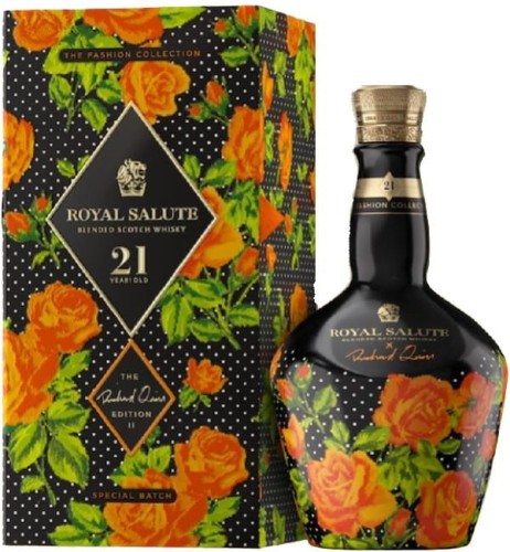 ROYAL SALUTE 21 YO RICHARD QUEEN EDITION ORANGE ROSE