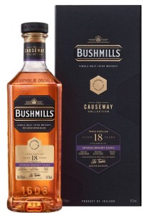Whiskey Bushmills 18 yo Spanish Brandy Cask Finish 0,7L / 54,3%