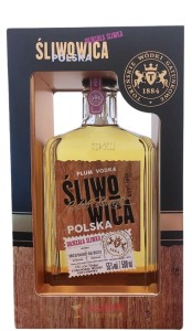 Śliwowica Polska Złota w ramce 0,5L / 55%
