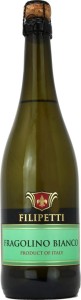 Wino musujące Fragolino bianco Filipetti 0,75L / 7,5%
