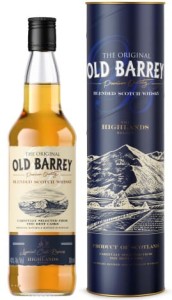 WHISKY OLD BARREY HIGHLAND W TUBIE 0,7L / 40%