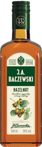 WÓDKA J.A. BACZEWSKI ORZECHÓWKA 0,5L