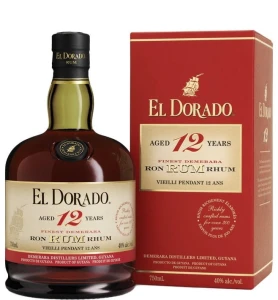 Rum El Dorado 12 yo 0,7L / 40%