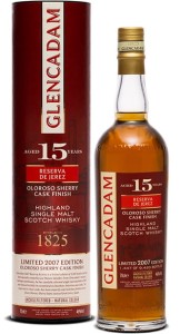 Whisky Glencadam 15 yo Oloroso Finish 2007 0,7L / 46%