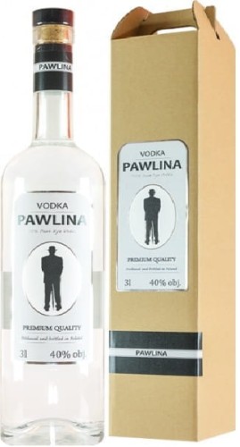 WÓDKA PAWLINA W KARTONIKU Z POMPKĄ 3L